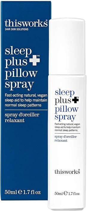 This Works Sleep Plus Pillow Spray, 50 ml - Motion-Activated Sleep Spray Infused with Lavender, C... | Amazon (US)