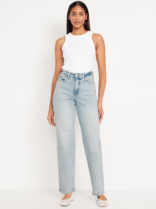 Curvy High-Waisted OG Loose Jeans | Old Navy | Old Navy (US)