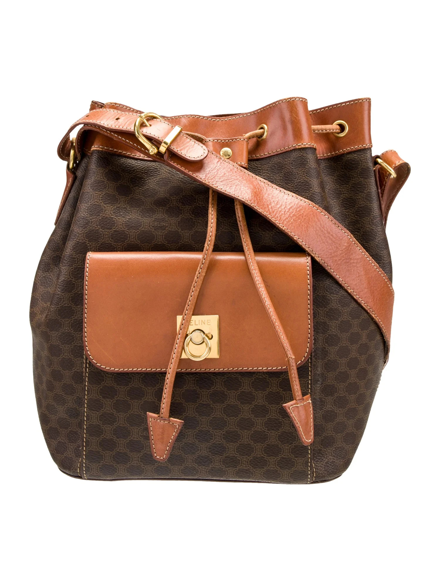 Macadam Bucket Bag Vintage | The RealReal