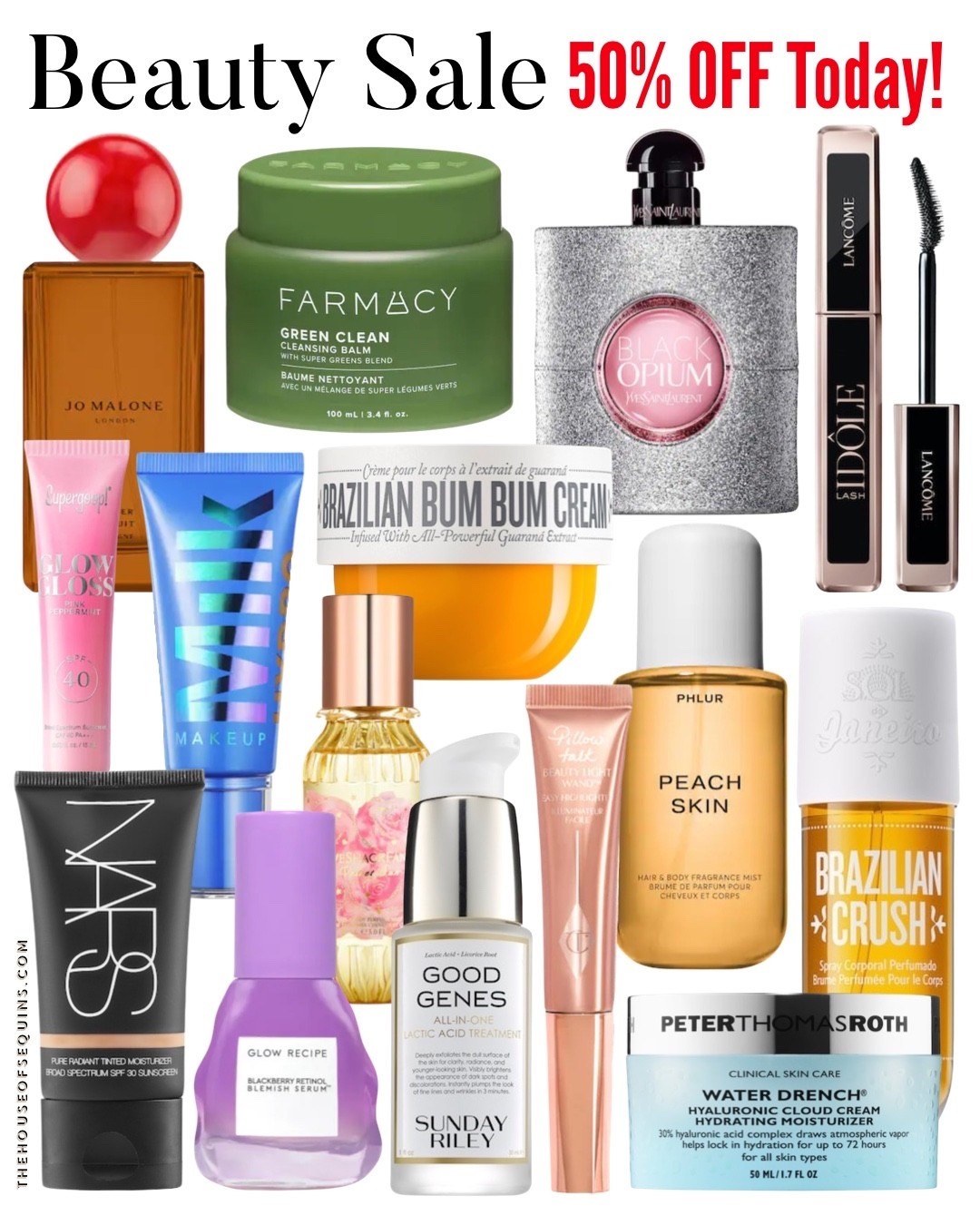 Shop Sephora’s 50% OFF select beauty TODAY ONLY! 

