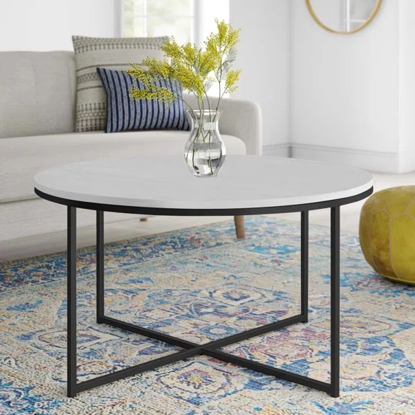 Wasser Cross Legs Coffee Table | Wayfair North America