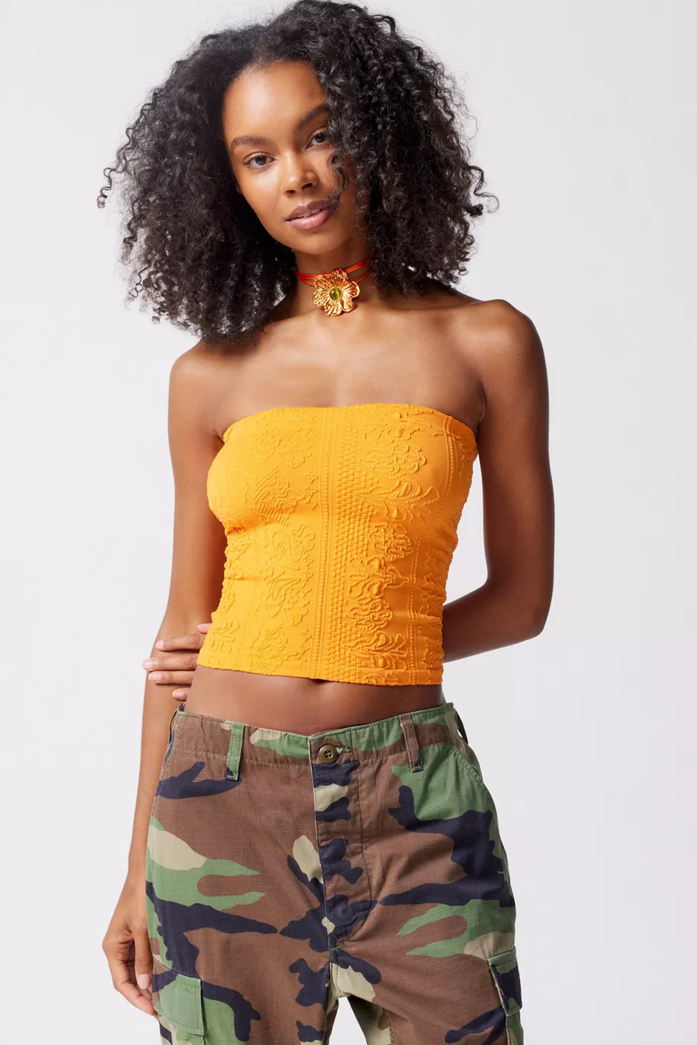 Out From Under Tapestry Seamless Tube Top | Urban Outfitters (US and RoW)