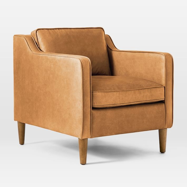 Hamilton Leather Chair | West Elm (US)