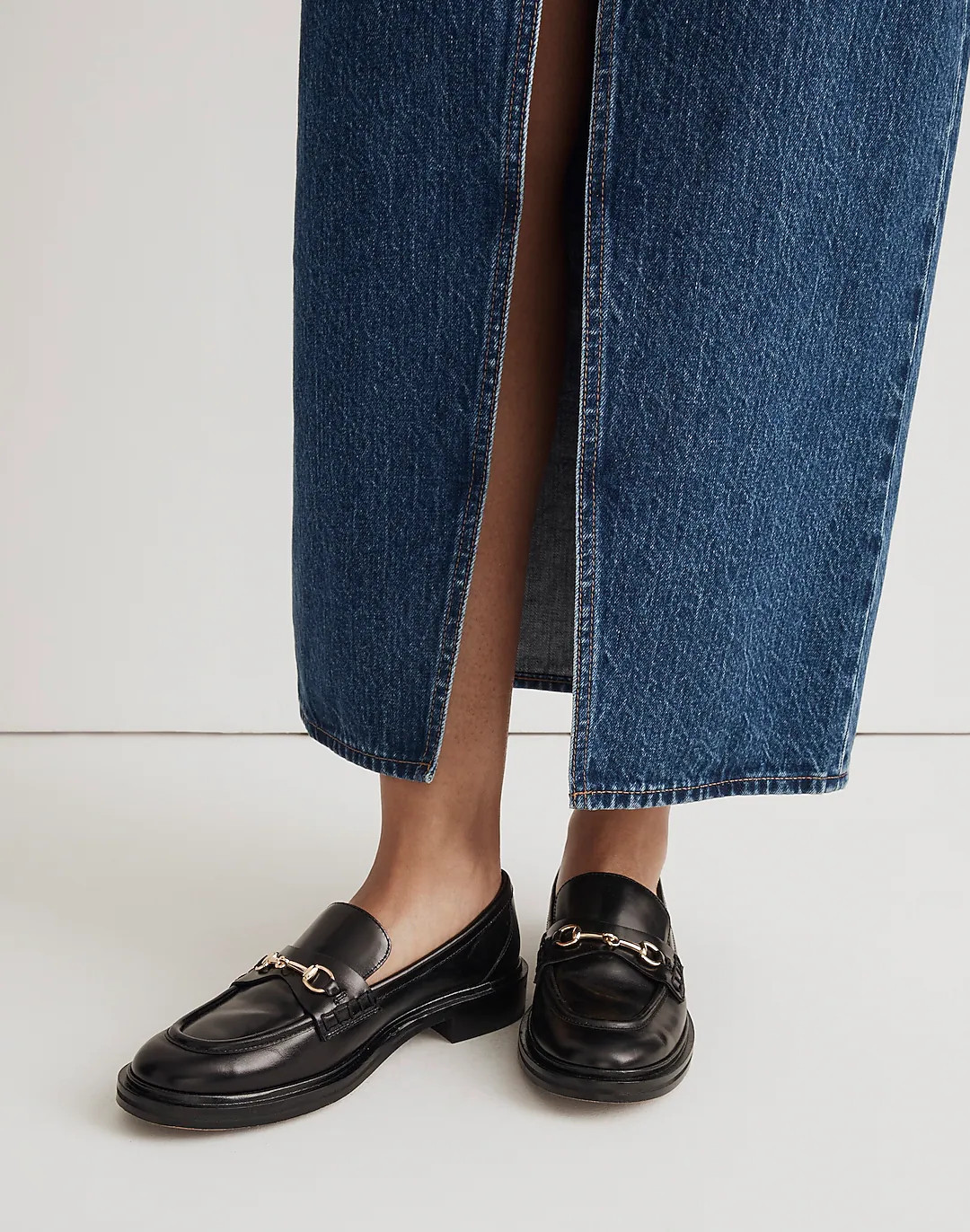 The Vernon Bit Hardware Loafer in Leather | Madewell