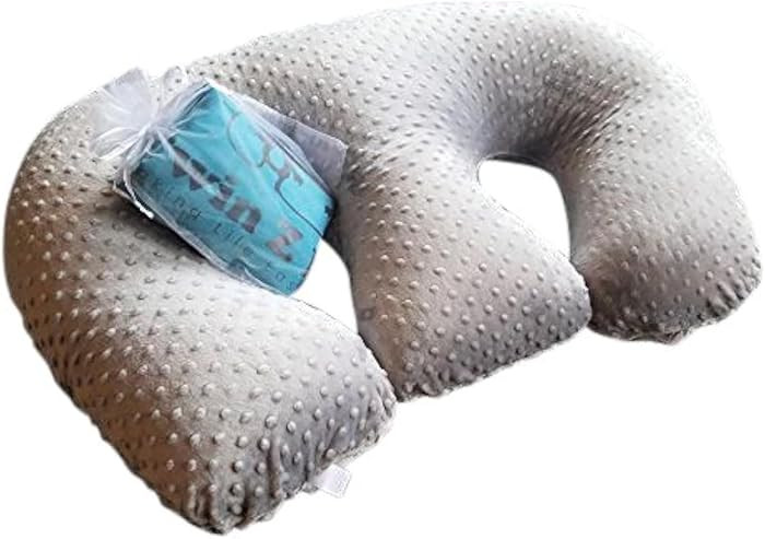 Twin Z Pillow The 6 uses in 1 Twin Pillow ! Grey Plus Free Travel Bag! | Amazon (US)