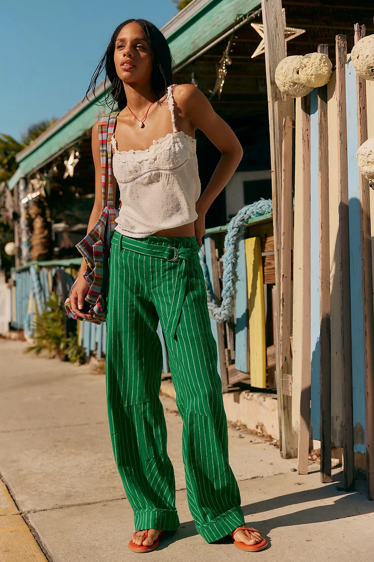 These pants are so fun for spring and summer!! 