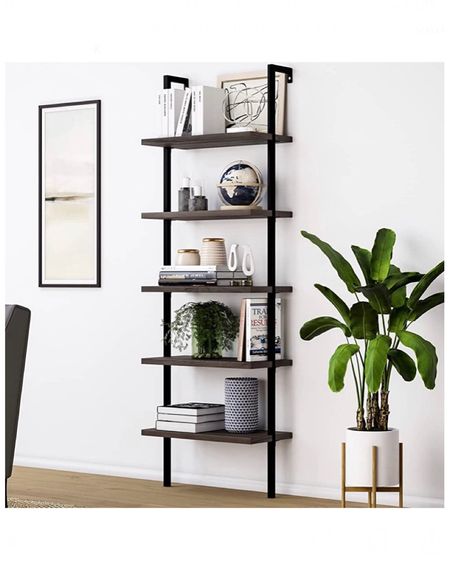 Nathan James Theo 5-Shelf Wood Modern Bookcase, Open Wall Mount Ladder Bookshelf with Industrial Metal Frame, Dark Brown Nutmeg/Black

Farmhouse Home Decor



#LTKfamily #LTKGiftGuide #LTKhome