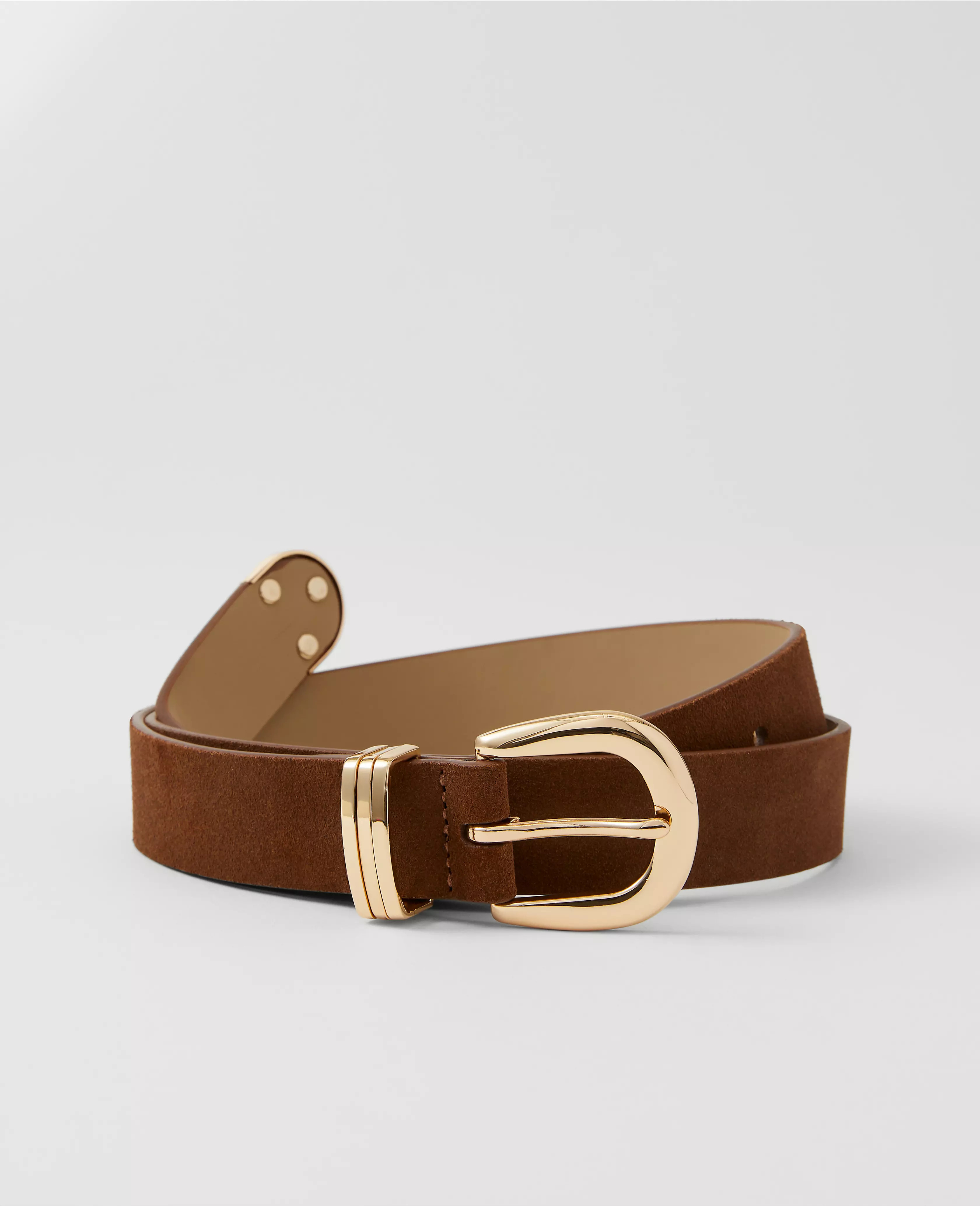 Suede Multi Keeper Belt | Ann Taylor
