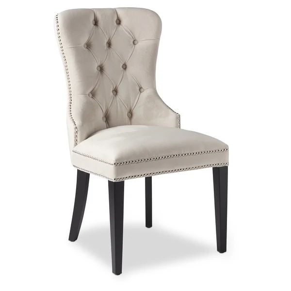 Abbyson Versailles Tufted Velvet Dining Chair | Overstock