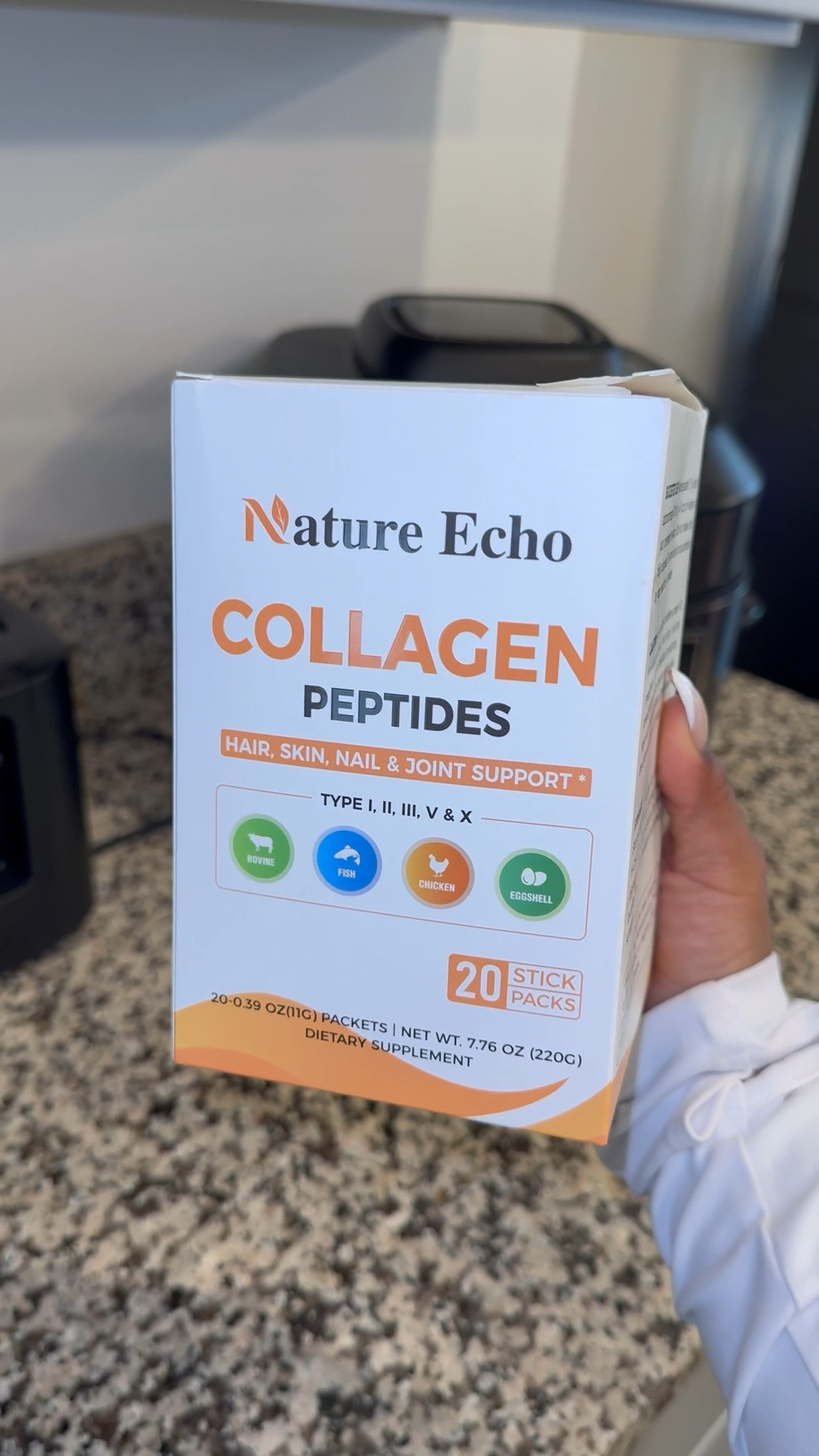 Aging has taught me that beauty isn’t just about skincare routines and looking polished on the outside. True beauty starts with what we nourish our bodies with daily.

Supplements have always been part of my wellness routine, and now that I’m 40, collagen is a must for supporting my hair, skin, nails, joints, and overall vitality. I love incorporating Nature Echo Collagen into my daily routine because it supports beauty and wellness from within.

Because glowing skin, strong hair, and feeling your best starts on the inside. ✨