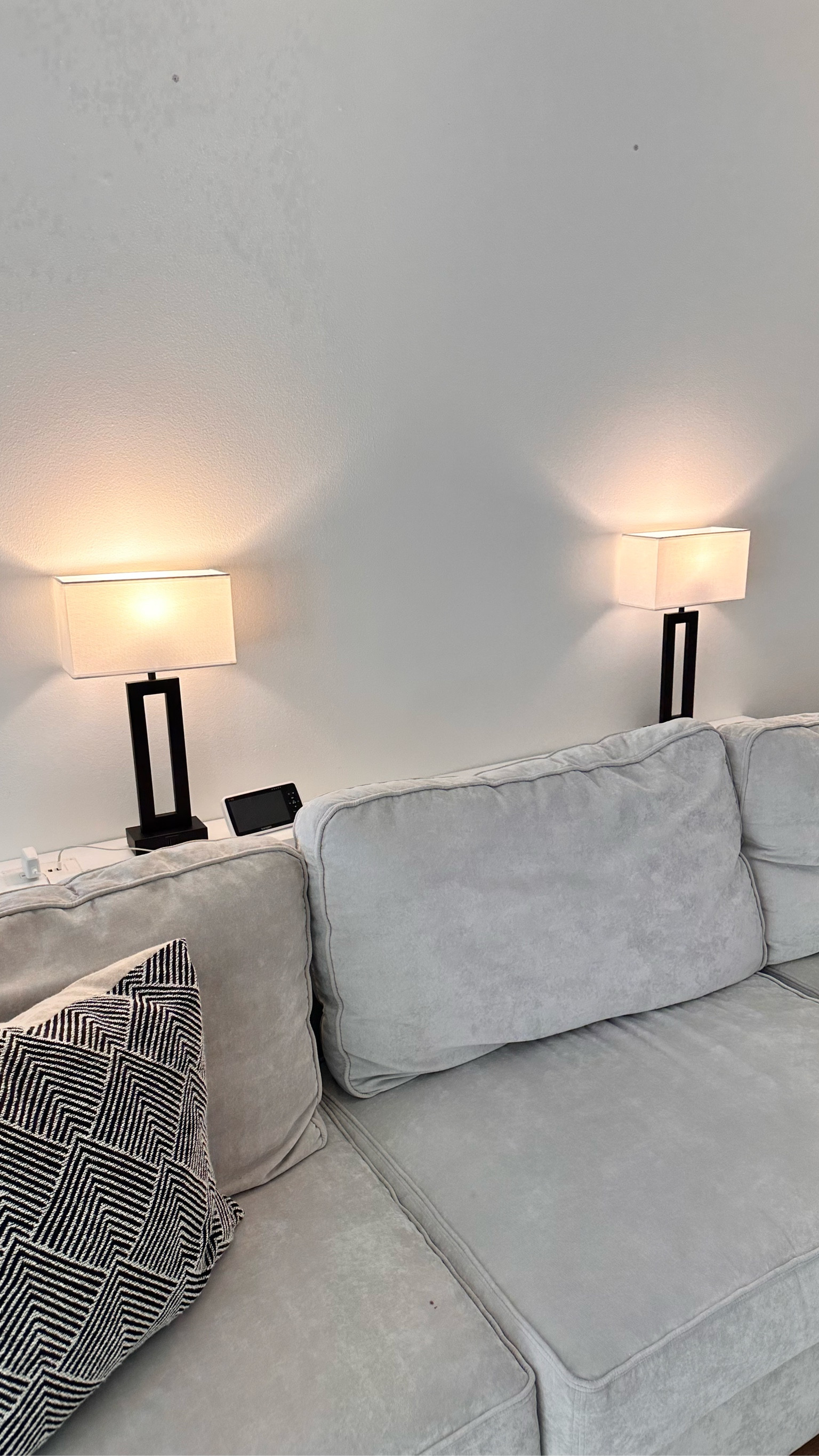 Found the cutest, modern lamps that fit on my sofa table! Touch lamps, with the bulb included and have usb-c & usb port in each lamp! Loving them and never want to use our overhead lights again 😂  under $60 for2

  UndeniablyElyse.com

Home decor, Amazon finds, modern home decor, black and white decor, neutral decor, simple home finds, fall, table lamps

#LTKfindsunder100 #LTKhome