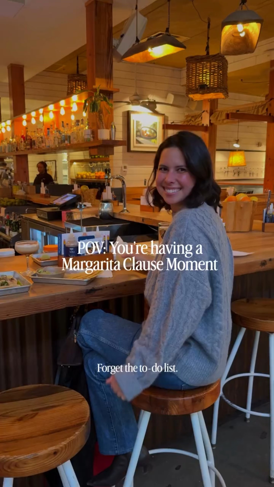 POV it’s your “Margarita Clause moment” at @bartacolife where “just one marg” turns into “might as well stay for the churros”

Bartaco invited me in to tryout out the holiday cocktails and seasonal menu and my favorites were the eggnog cocktail, chicken tinga taco and the carne asada taco! #holidaysatbartaco 

Where to eat in dc, dc restaurants, things to do in Washington DC, tacos in Washington DC