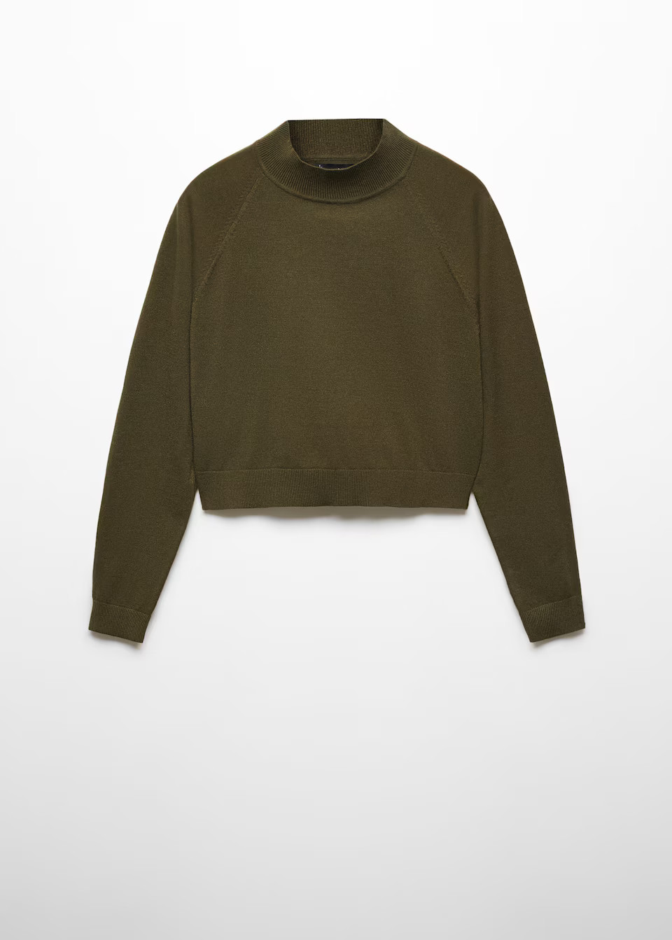 Crop sweater with perkins collar -  Women | Mango USA | MANGO (US)