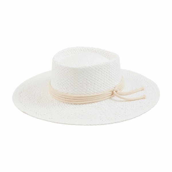 White Nautical Rope Hat | Mud Pie