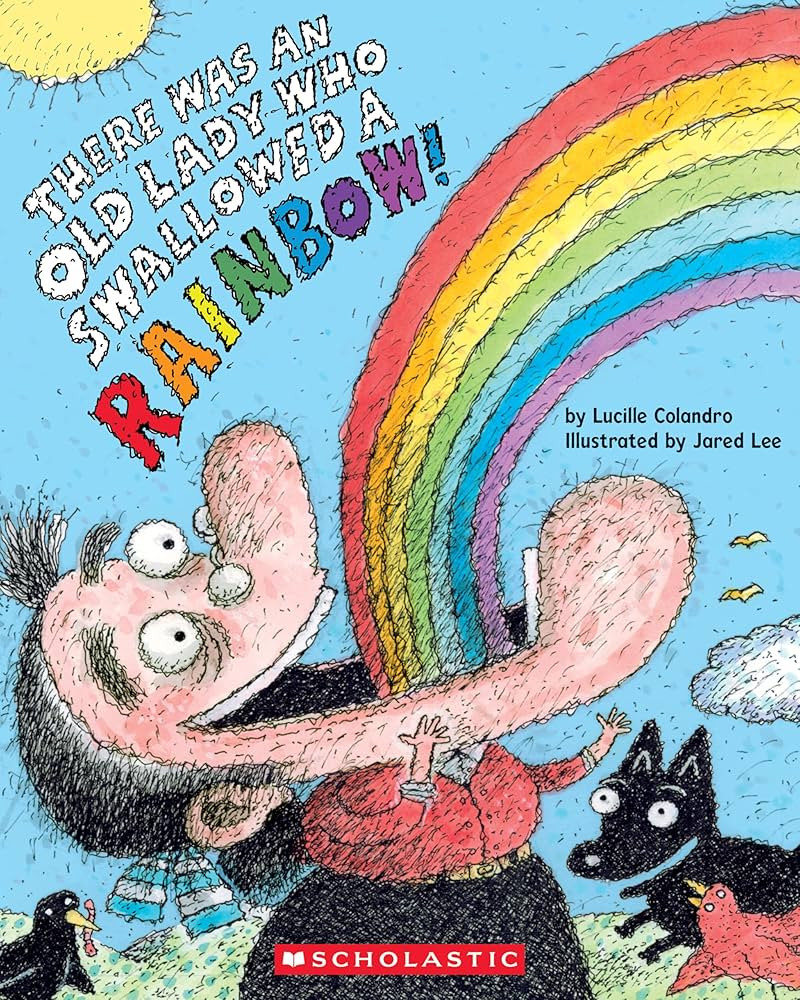 There Was an Old Lady Who Swallowed a Rainbow! | Amazon (US)