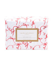 Holiday Ribbons Sheet Set | Bed & Bath | Marshalls | Marshalls
