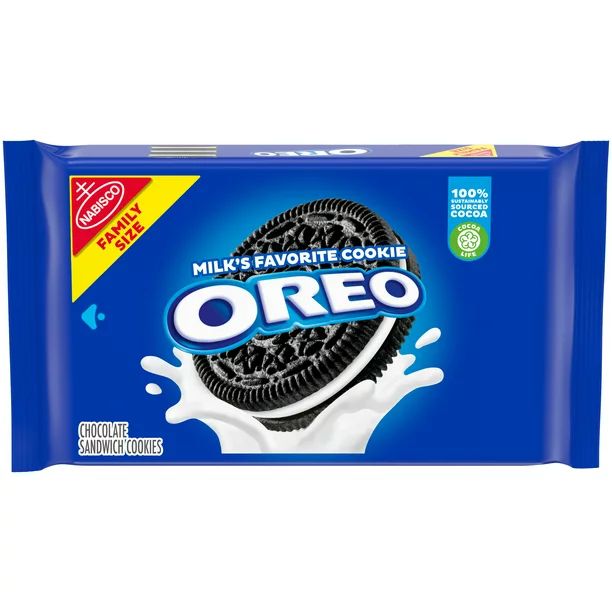 OREO Chocolate Sandwich Cookies, Family Size, 19.1 oz - Walmart.com | Walmart (US)