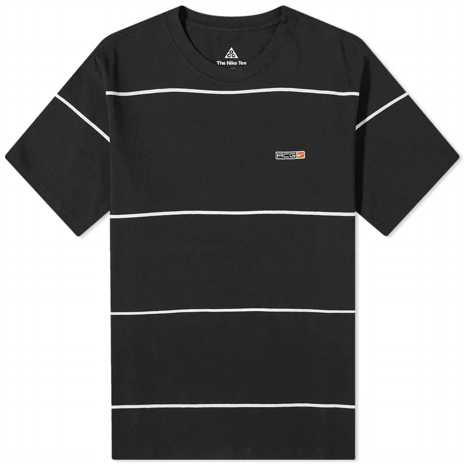 Men's Acg Striped Shirt In Black | Shop Simon