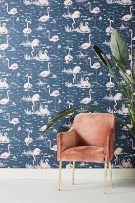 Flamingos Wallpaper | Anthropologie (US)