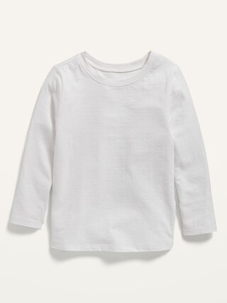 Unisex Solid Long-Sleeve T-Shirt for Toddler | Old Navy (US)