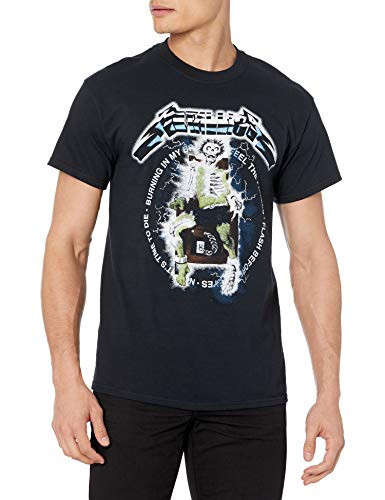Metallica mens Metallica Vintage Electric Chair T-shirt T Shirt, Heather, XX-Large US | Amazon (US)