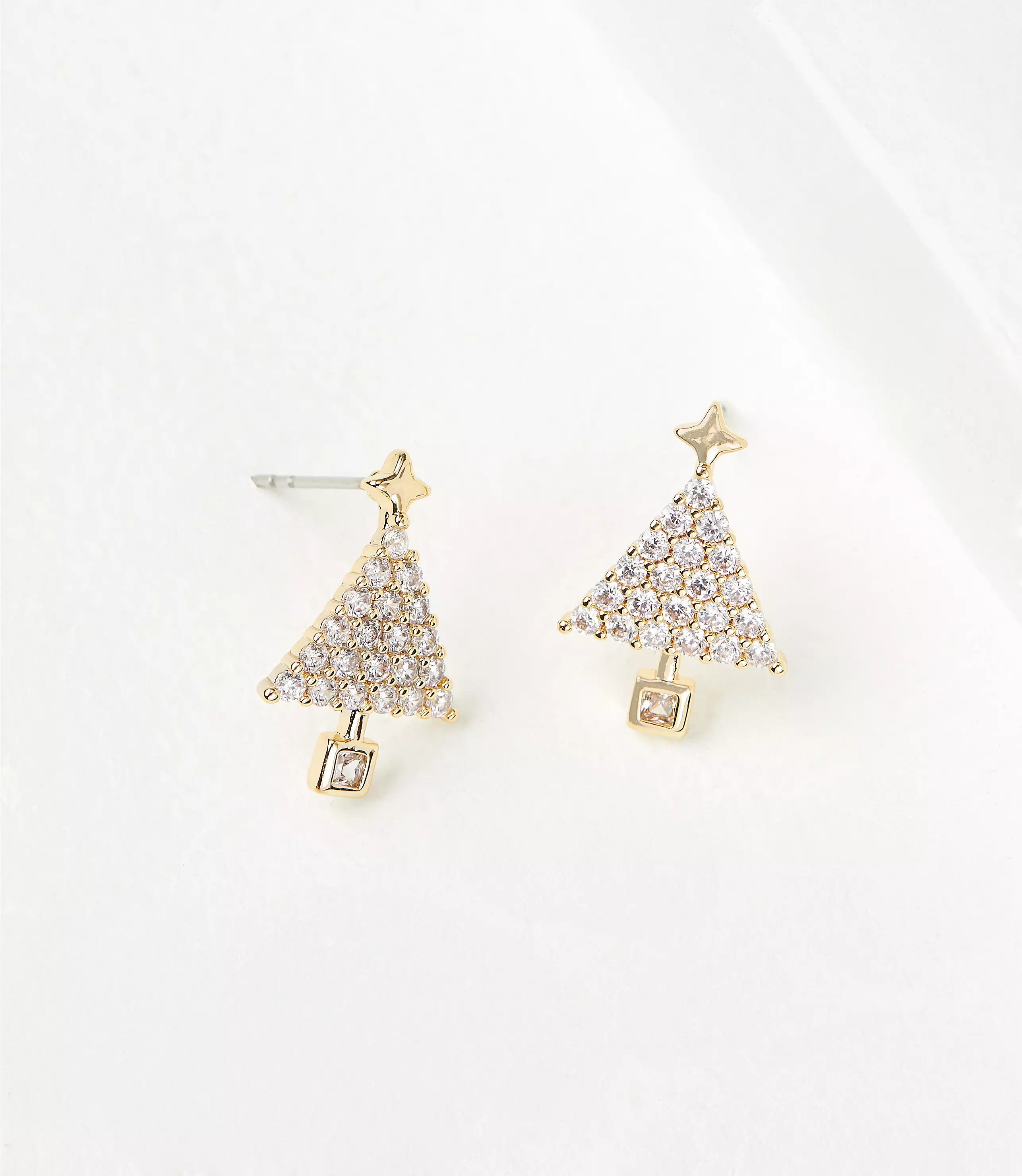 Holiday Tree Stud Earrings | LOFT