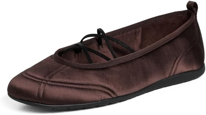 Vince Women's Coralie Satin Ballet Sneakers | Amazon (US)