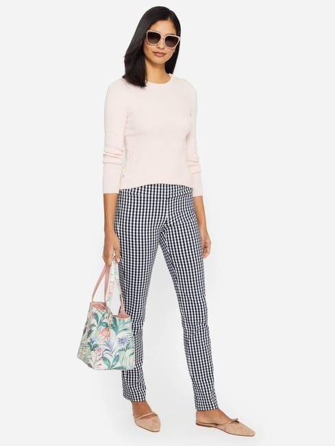 Masie Pants in Gingham | J.McLaughlin