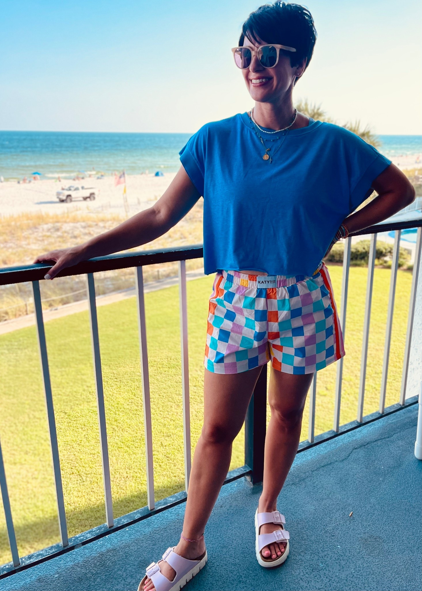 Have you guys heard of Katydid?! I’m obsessed with all their stuff! Just got these shorts in and they are SO fun 🤩 I’ll link my top too. It’s from Amazon and under $18 right now! I wear it to the gym all the time. Love the back of it! 

#LTKU #LTKFamily