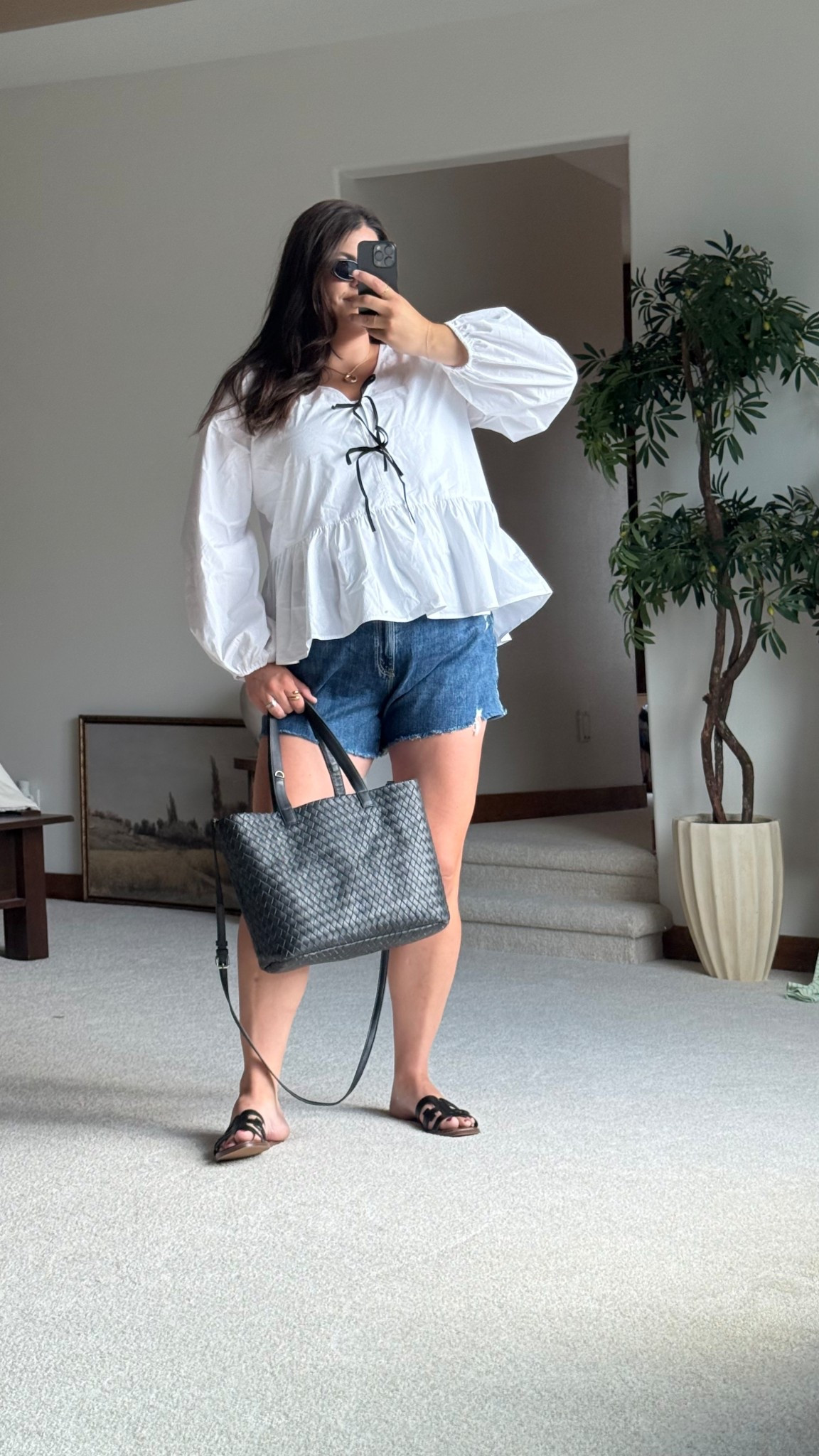 Easy and lightweight summer outfit

Wearing size XL in the top 

@express #ExpressPartner #DressToExpress 

#LTKMidsize #LTKFindsUnder100 #LTKWorkwear