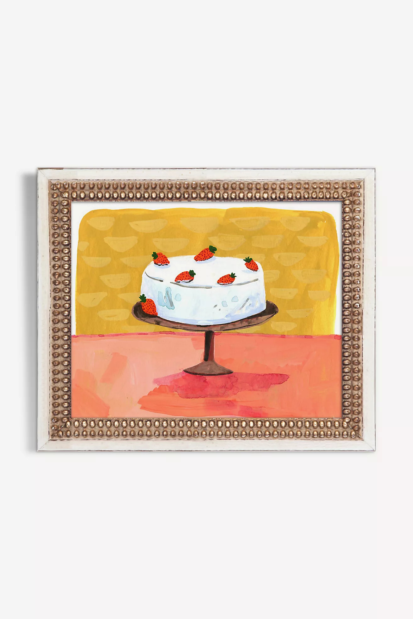 Strawberry Cake Wall Art | Anthropologie (US)