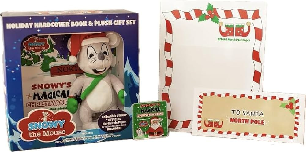 Snowy's Magical Christmas Eve Holiday Book & Plush Gift Set | Amazon (US)