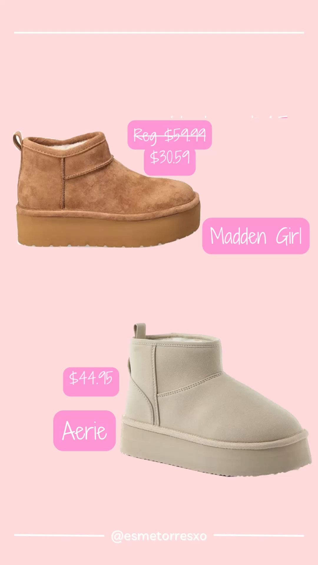 Ugg Dupe Platform mini boot finds! 

#LTKshoecrush #LTKfindsunder50 #LTKGiftGuide