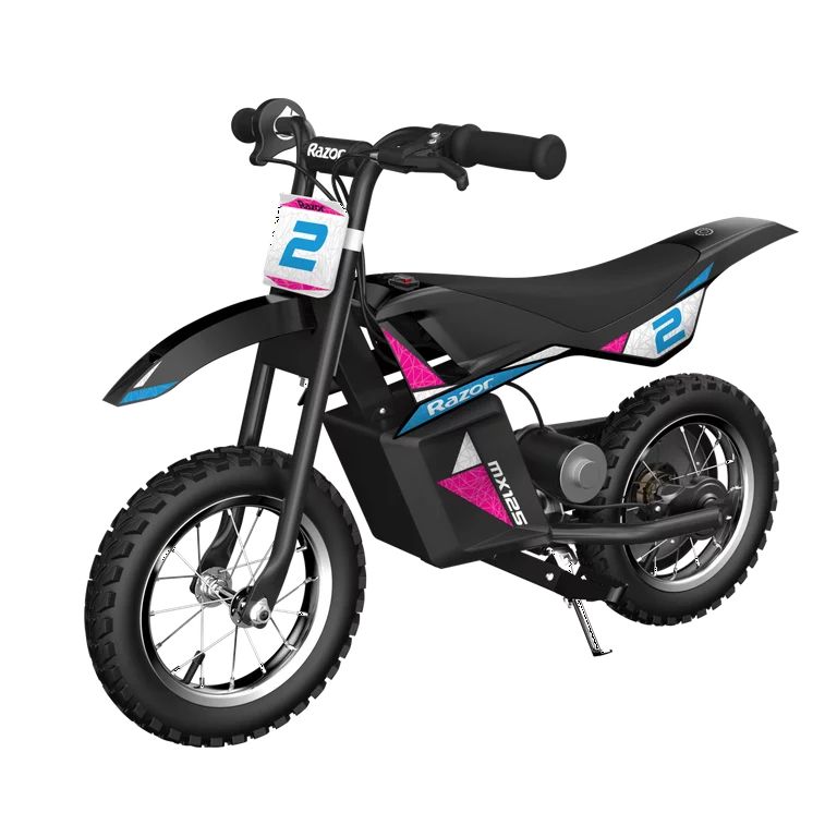 Razor Miniature Dirt Rocket MX125 Electric-Powered Dirt Bike - Black with Decal Included, Recomme... | Walmart (US)