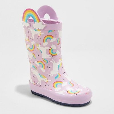 Toddler Girls' Reveliza Rain Boots - Cat & Jack™ | Target