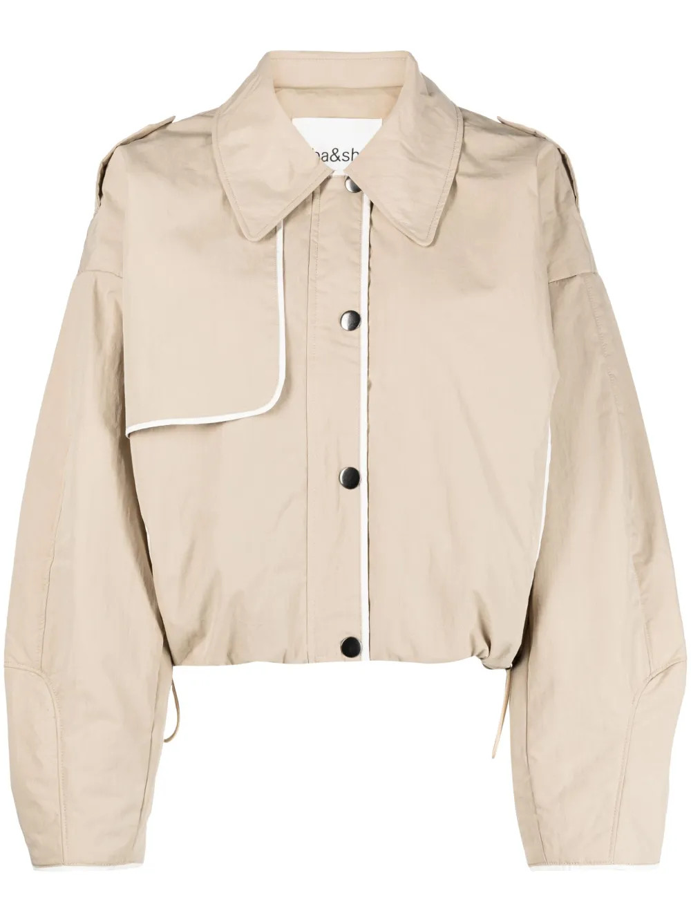 Korence short trench coat | Farfetch Global