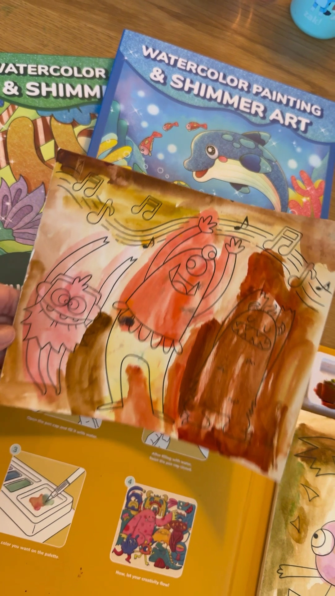 These watercolor books have become one of those things my kids reach for again and again. Easy, low mess, and perfect for independent play. 🎨 

#JoyCat #WatercolorBooks #KidsActivities #IndependentPlay #kidsart