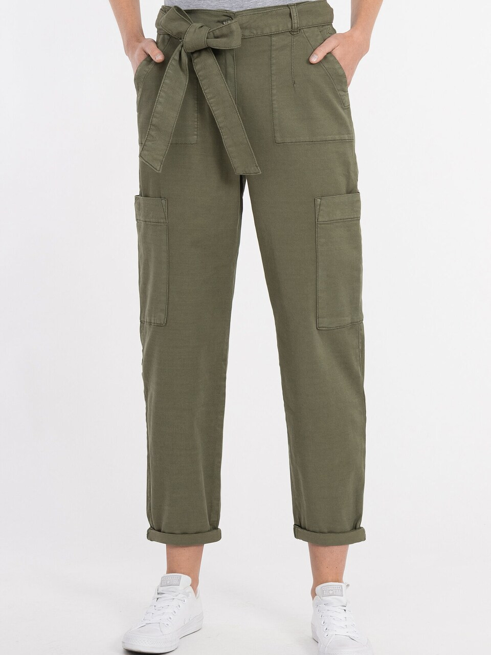 Recover Pants Loosefit Cargobroek in Donkergroen | ABOUT YOU | ABOUT YOU NL