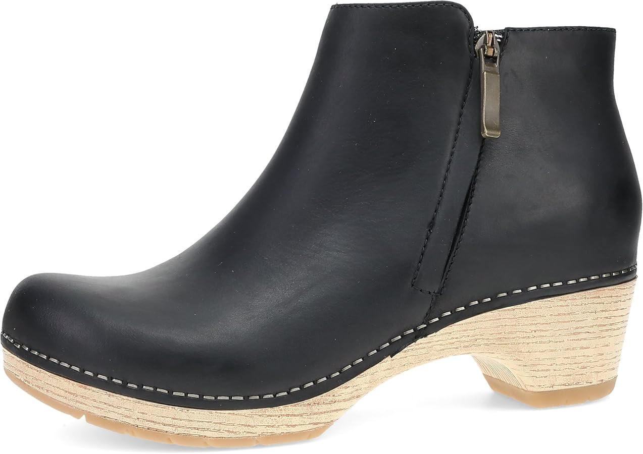 Dansko Lizanne Booties for Women - Linings from Recycled Materials and Leather for Breathability-... | Amazon (US)
