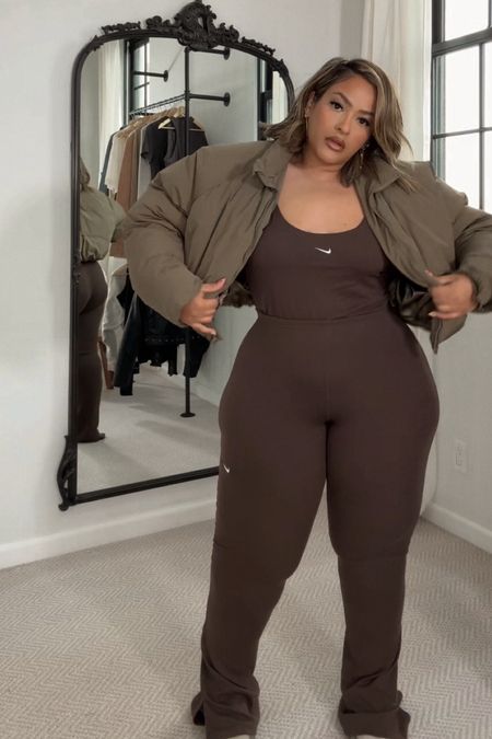 Wearing a size large in the Nike set 🧸 

#LTKstyletip #LTKfindsunder100 #LTKsalealert