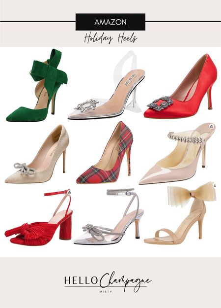 Holiday Heels // Party Shoes 

#LTKHoliday #LTKshoecrush #LTKstyletip