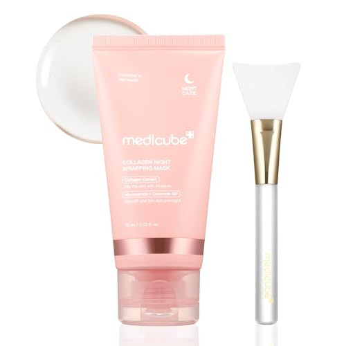 Medicube Collagen Night Wrapping Peel Off Facial Mask with Jelly Brush | Amazon (US)