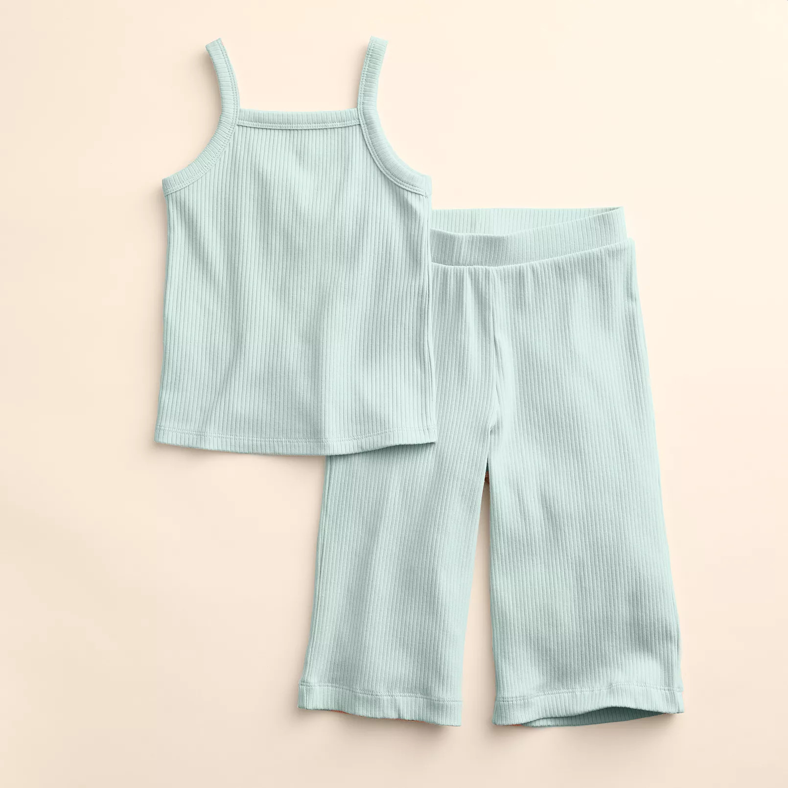 Baby & Toddler Girl Little Co. by Lauren Conrad Ribbed Tank & Pants Set | Kohl's