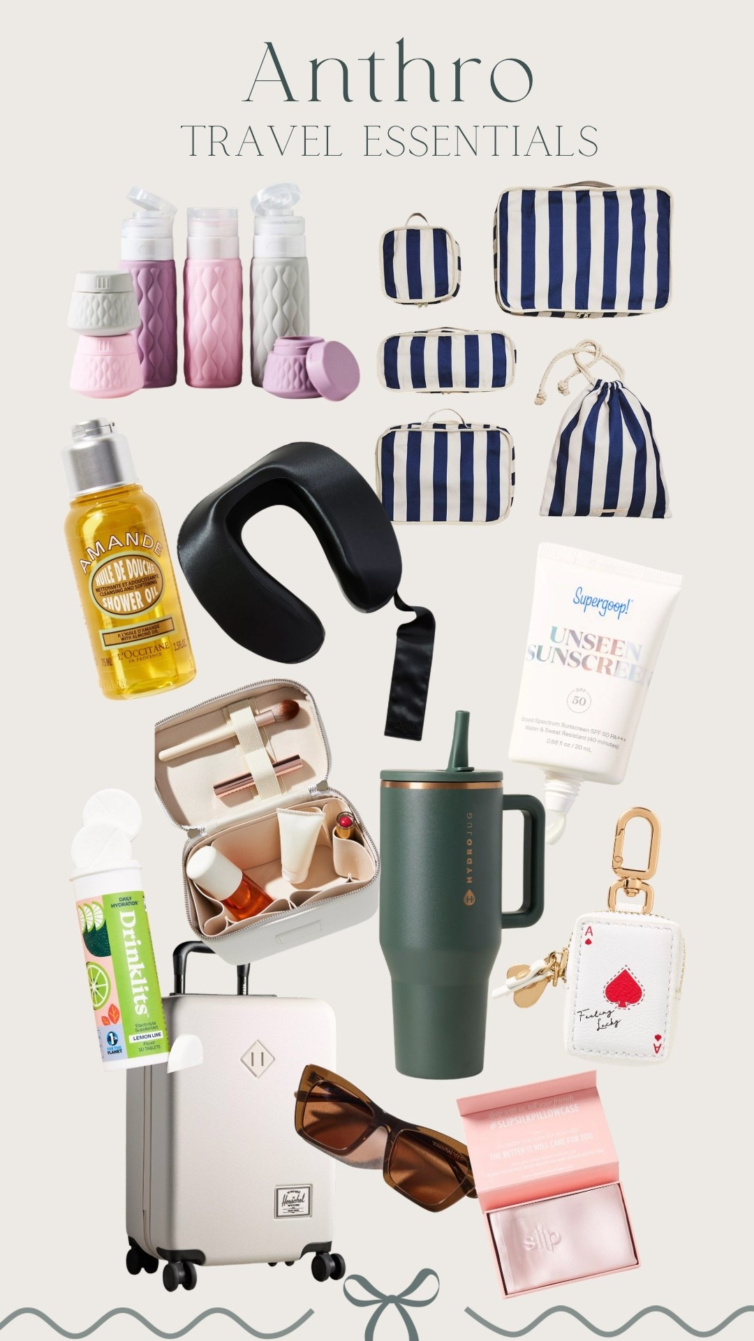 Anthro travel must haves ! 