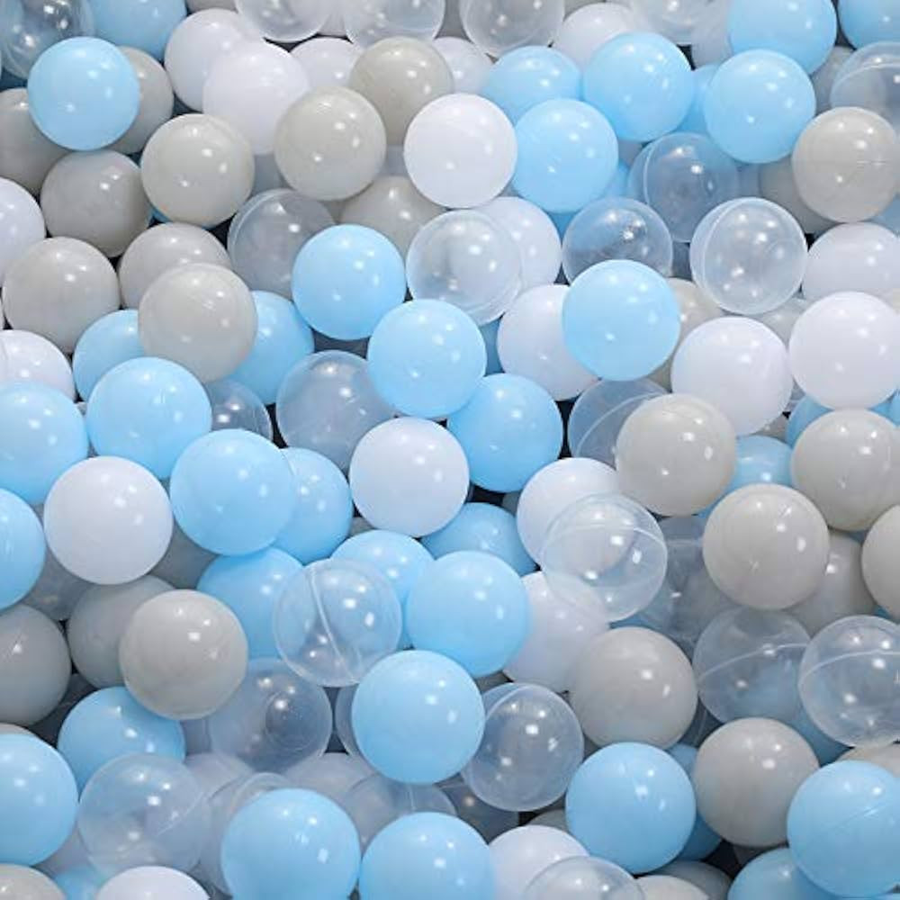 Aprilin Ball Pit Balls Crush Proof Plastic Children's Toy Balls Ocean Balls Small Size 2.15 Inch ... | Amazon (US)
