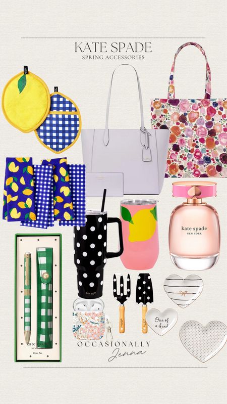 Kate Spade spring collection must haves!




Kate spade, Kate spade purse, Kate spade perfume, Kate spade tote bag, Kate spade oven kits, Kate spade hand towels, Kate spade tumbler cup, Kate spade pen, Kate spade gardening tools, Kate spade wine tumbler, Kate spade jewelry tray

#LTKitbag #LTKhome