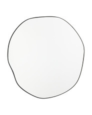 30in Imperfect Shaped Round Mirror | TJ Maxx