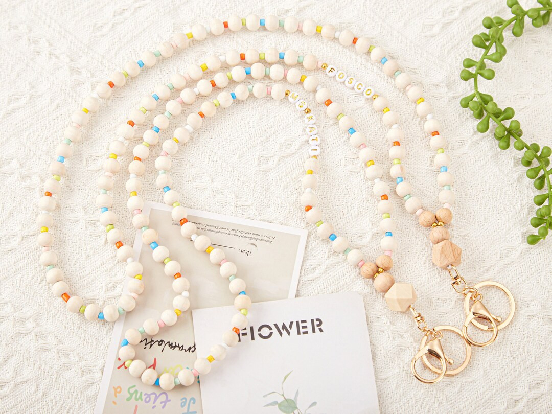 Personalized Teacher Lanyardcustom Rainbow Teacher Lanyard - Etsy | Etsy (US)