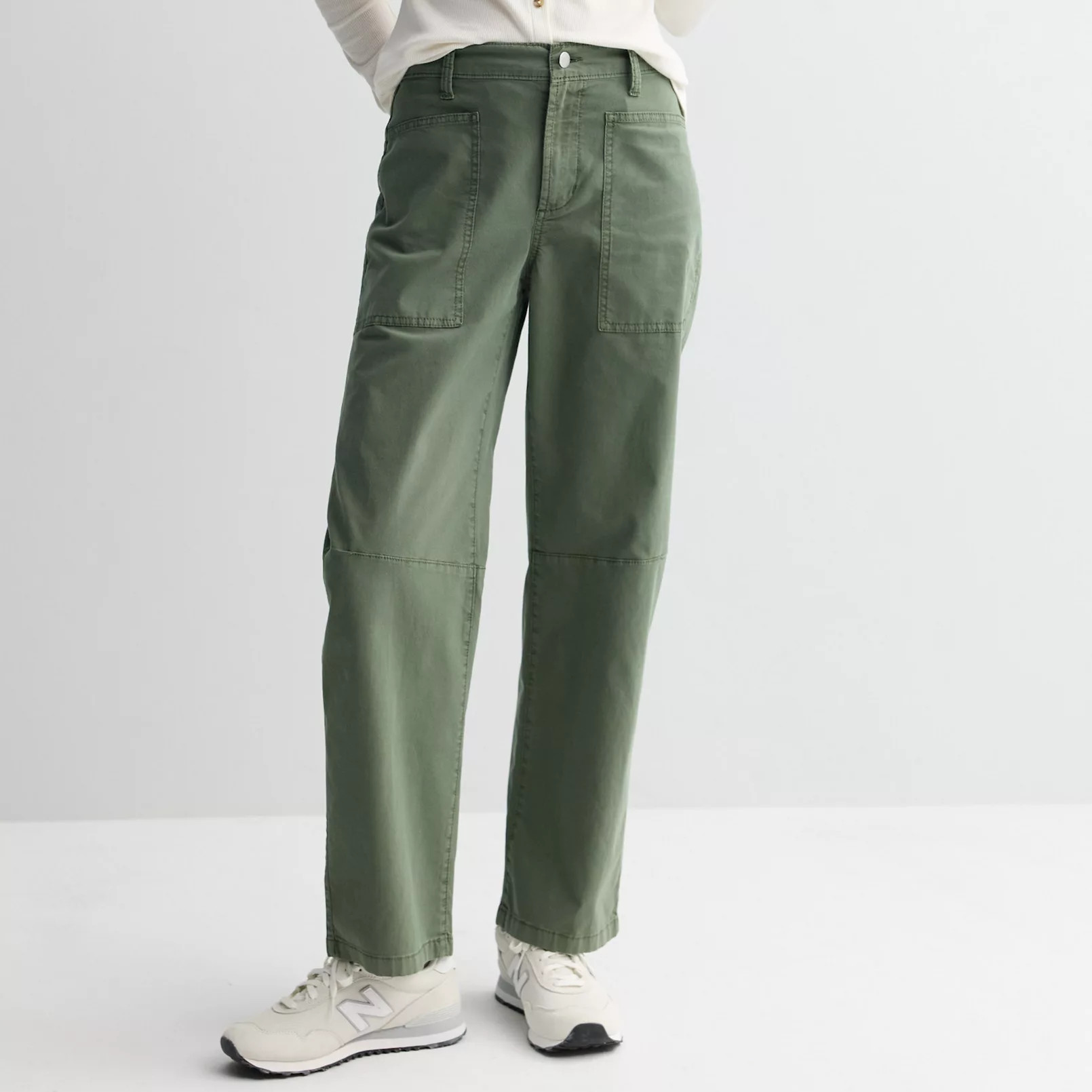 Women's Sonoma Goods For Life® Square Pocket Barrel Pants | Kohl's