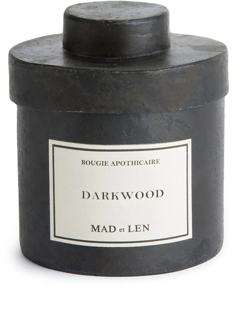 MAD et LEN D'Apothicaire Darkwood scented candle (300g) - Black | Farfetch Global